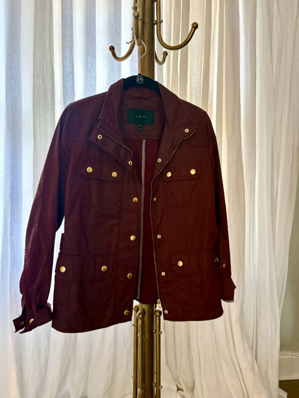 J. Crew waxed canvas jacket